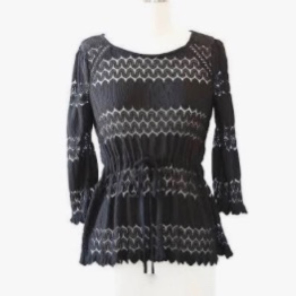 Free People Fire Island Crotchet Top - Picture 4 of 10
